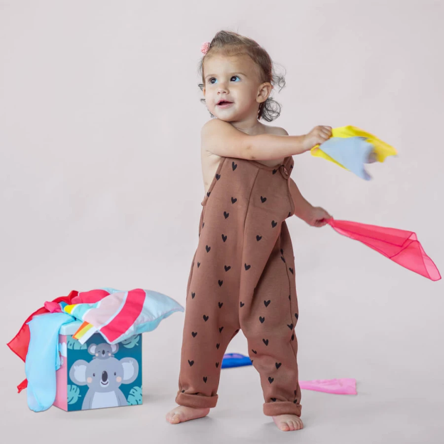 Sensoryczne pudełko edukacyjne z chusteczkami Koala Kimmy / Taf Toys