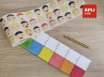 Zestaw naklejek w rolce - Emocje, 360szt. / Apli Kids