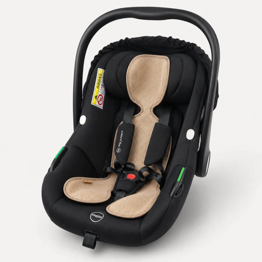 Oddychająca wkładka do fotelika Air Baby 0-13 kg - beige / Zaffiro