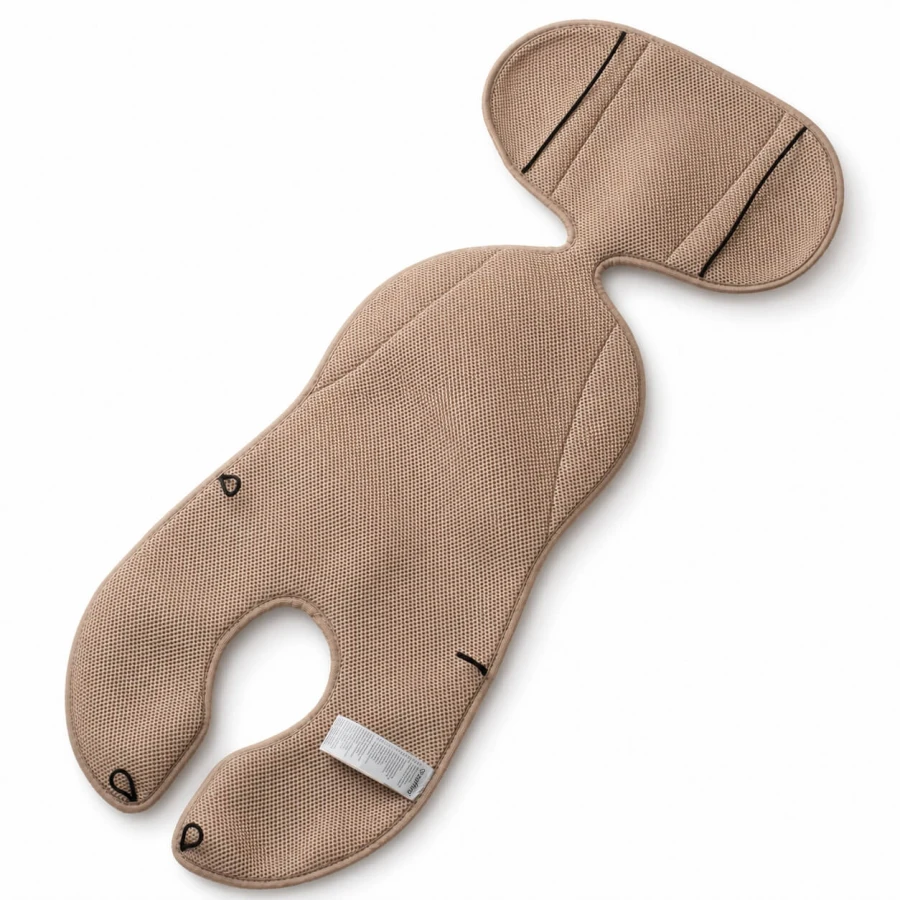 Oddychająca wkładka do fotelika Air Kid 9-18 kg - beige / Zaffiro