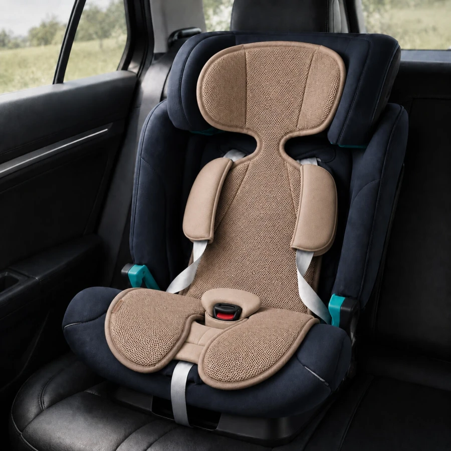 Oddychająca wkładka do fotelika Air Kid 9-18 kg - beige / Zaffiro