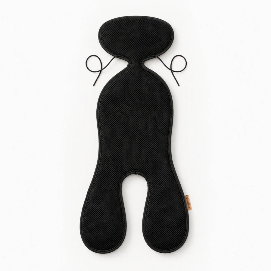 Oddychająca wkładka do fotelika Air Baby 0-13 kg - black / Zaffiro