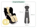 Wkładka antypotowa do fotelika 15-36kg (z wycięciem na pas krokowy) - Anthracite / AeroMoov