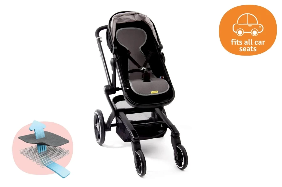 Wkładka antypotowa do wózka Buggy - Anthracite / AeroMoov