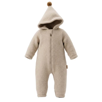 Kombinezon wełniany dla dzieci Sierra - Beige / Zaffiro