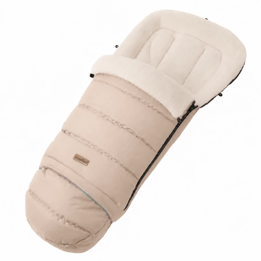 Regulowany śpiwór iGrow Scandi 0-36m beige / Zaffiro