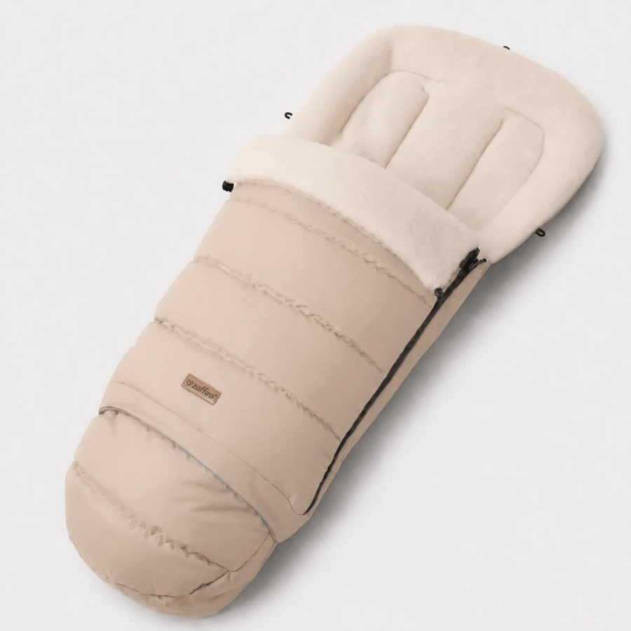 Regulowany śpiwór iGrow Scandi 0-36m beige / Zaffiro