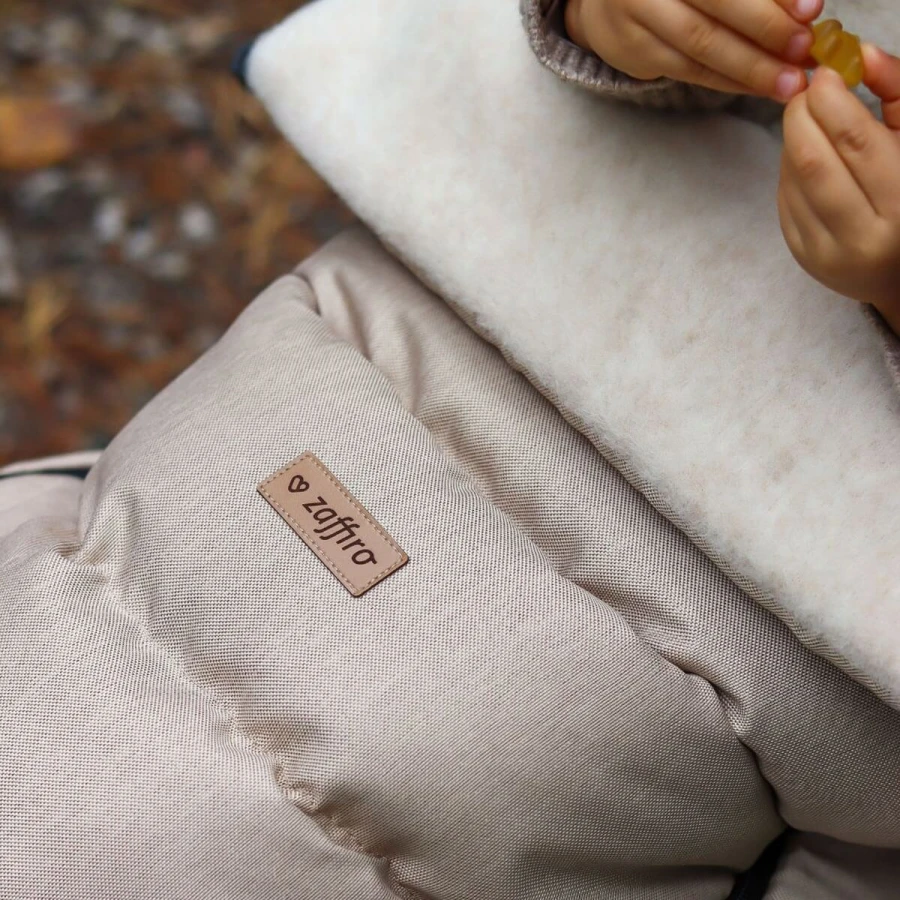 Regulowany śpiwór iGrow Scandi 0-36m beige / Zaffiro