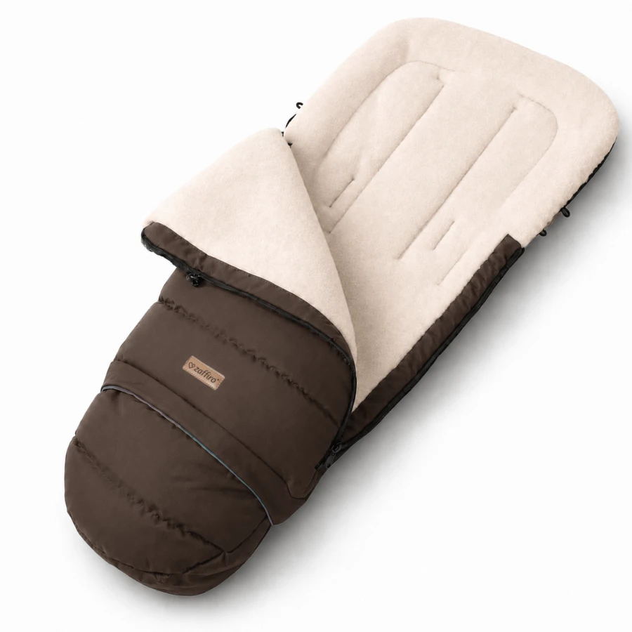 Regulowany śpiwór iGrow Scandi 0-36m brown / Zaffiro
