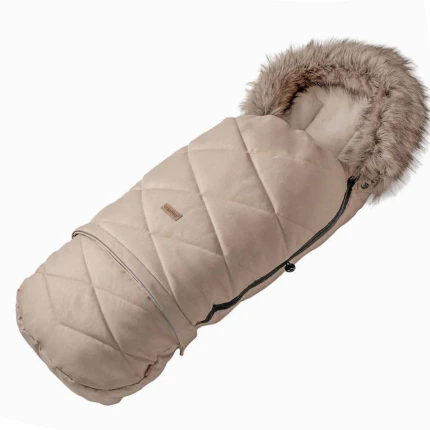 Regulowany śpiwór z torbą GrowUP Scandi 0-36m beige / Zaffiro