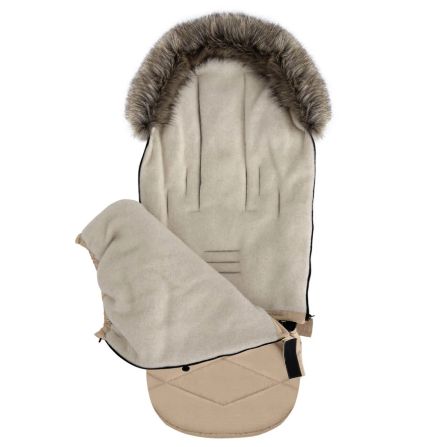 Regulowany śpiwór z torbą GrowUP Scandi 0-36m beige / Zaffiro