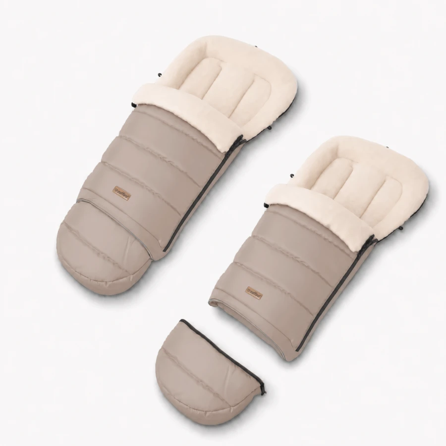 Regulowany śpiwór iGrow Aspen 0-36m latte / Zaffiro