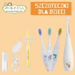 Szczoteczka do zębów dla dzieci- fioletowa, 12m+ / Jack N'Jill