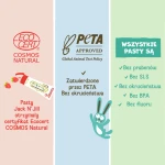 Naturalna Pasta do Zębów z Organiczną Truskawką i Ksylitolem, 50 g / Jack N'Jill