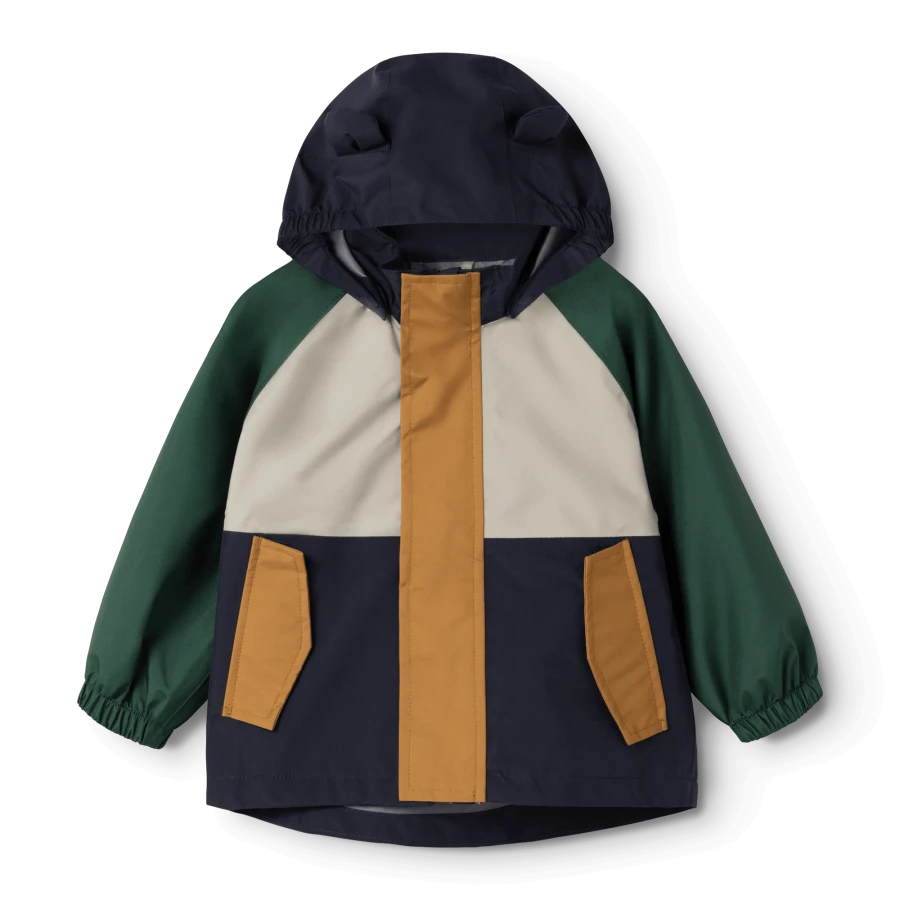Komplet przeciwdeszczowy Manu - Garden green multi mix / Liewood