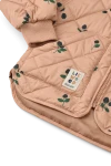 Termiczna kurtka Zella - Berry, Pale tuscany, Embroidery / Liewood