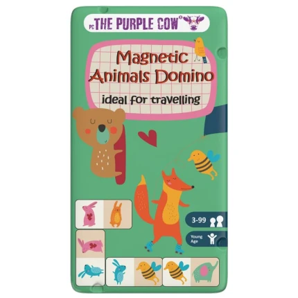 Podróżna gra magnetyczna - Domino ze zwierzątkami / The Purple Cow