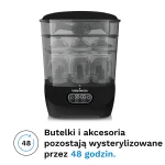 Baby Brezza Sterylizer Dryer Advanced - sterylizator i suszarka do butelek All Black / Baby Brezza
