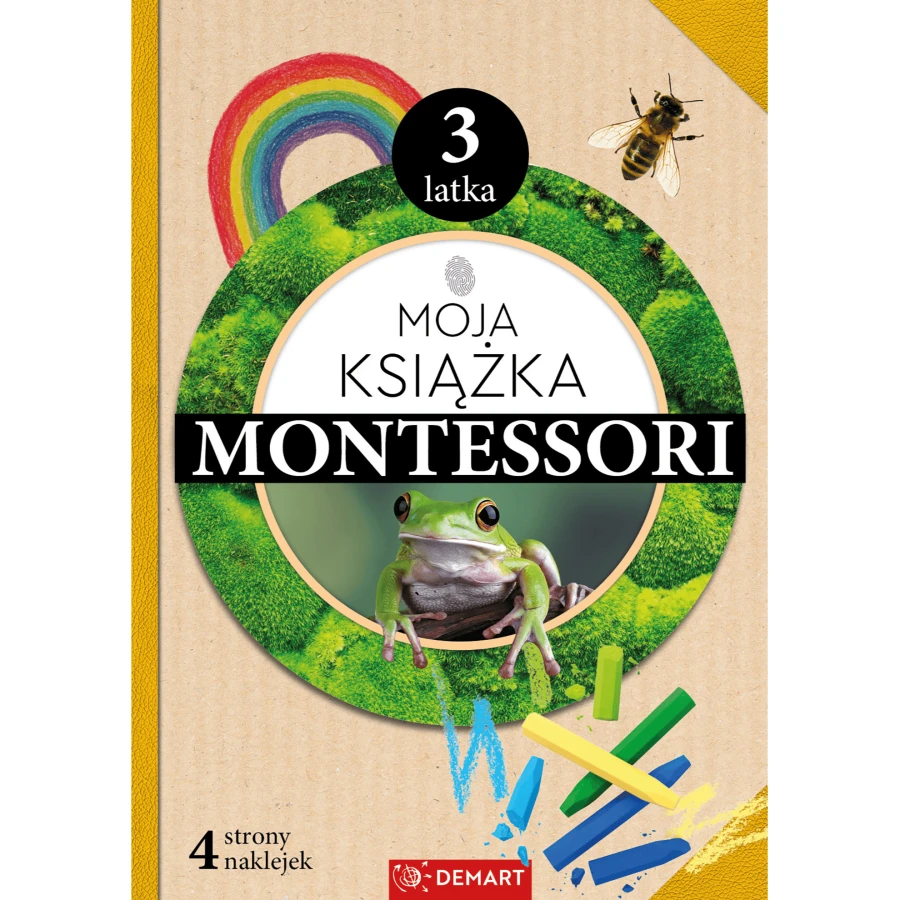 Moja książka Montessori 3-latka / Wydawnictwo Demart