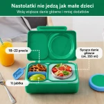 OMIEBOX UP lunch box z termosem, Jade Green / OMIE