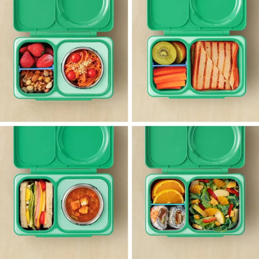 OMIEBOX UP lunch box z termosem, Jade Green / OMIE