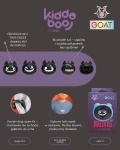 GOAT Earbuds Buzzkill słuchawki bezprzewodowe z etui i wisiorkiem / Kiddoboo
