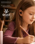 GOAT Earbuds Buzzkill słuchawki bezprzewodowe z etui i wisiorkiem / Kiddoboo