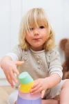 Kreatywny silikonowy zestaw konstrukcyjny OPPI STAK, 8 elementów, 1+ / OPPI