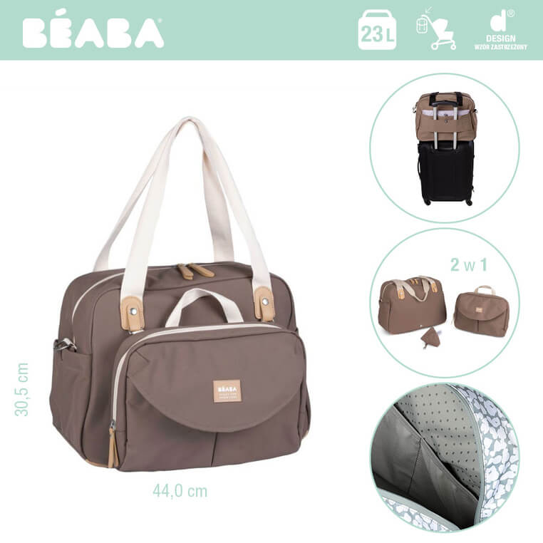 Torba dla mamy Geneva II Cacao / Beaba