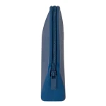 Sztućce ze stali nierdzewnej z etui na zamek - Blue / Citron