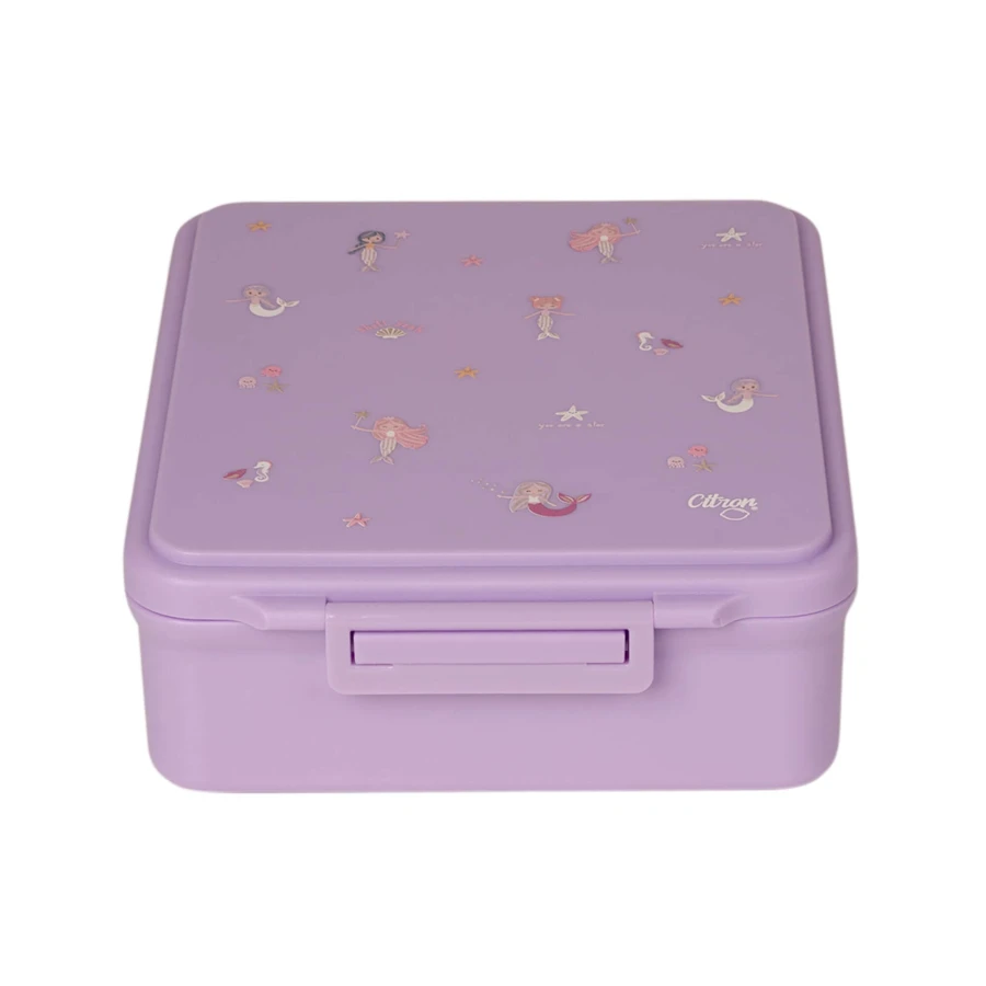Grand lunch box z termosem - Mermaid / Citron