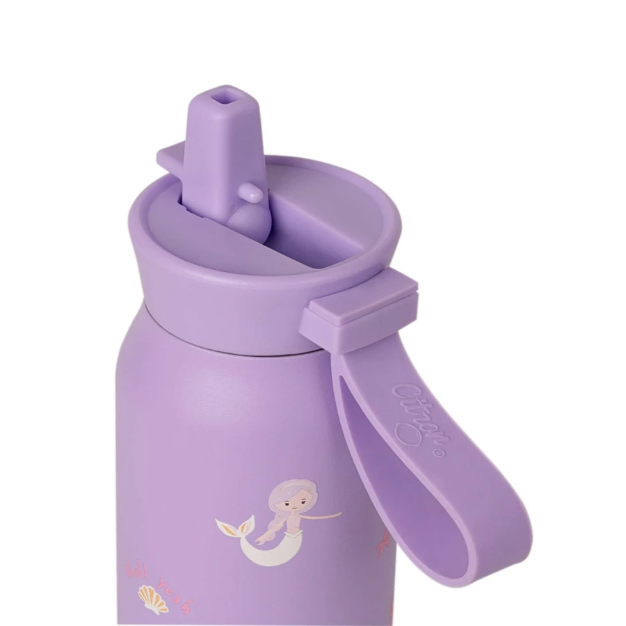 Butelka termiczna ze stali nierdzewnej 350ml - Mermaid / Citron