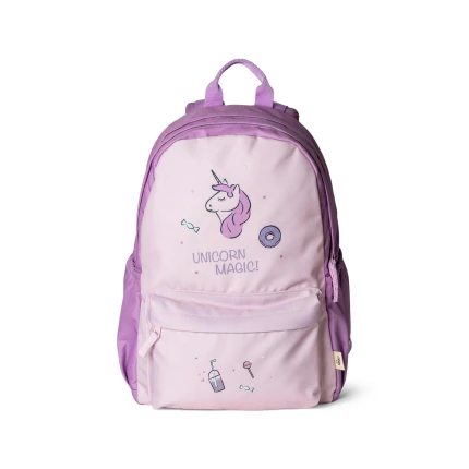 Duży Plecak dla dziecka - Stormy Unicorn / Citron