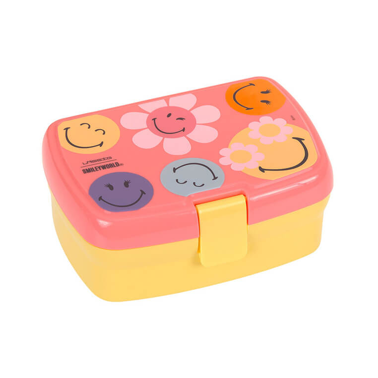 Lunchbox z wkładką SmileyWorld® dusty rose / Lassig