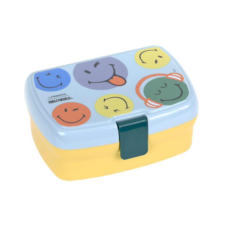 Lunchbox z wkładką SmileyWorld® blue / Lassig