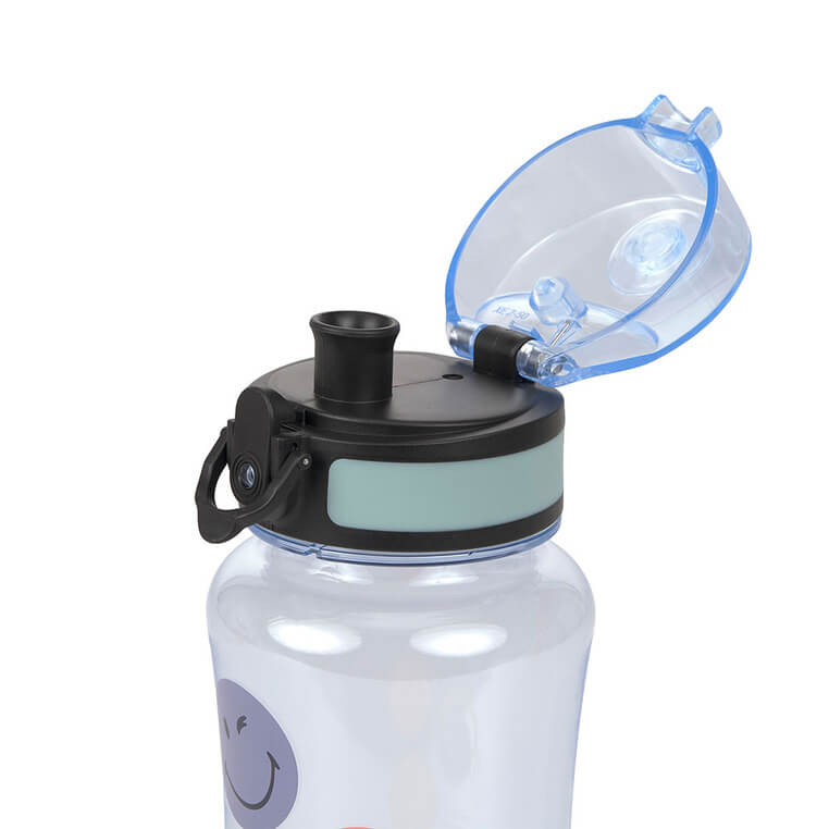 Butelka, bidon tritanowy SmileyWorld® blue, 420ml / Lassig
