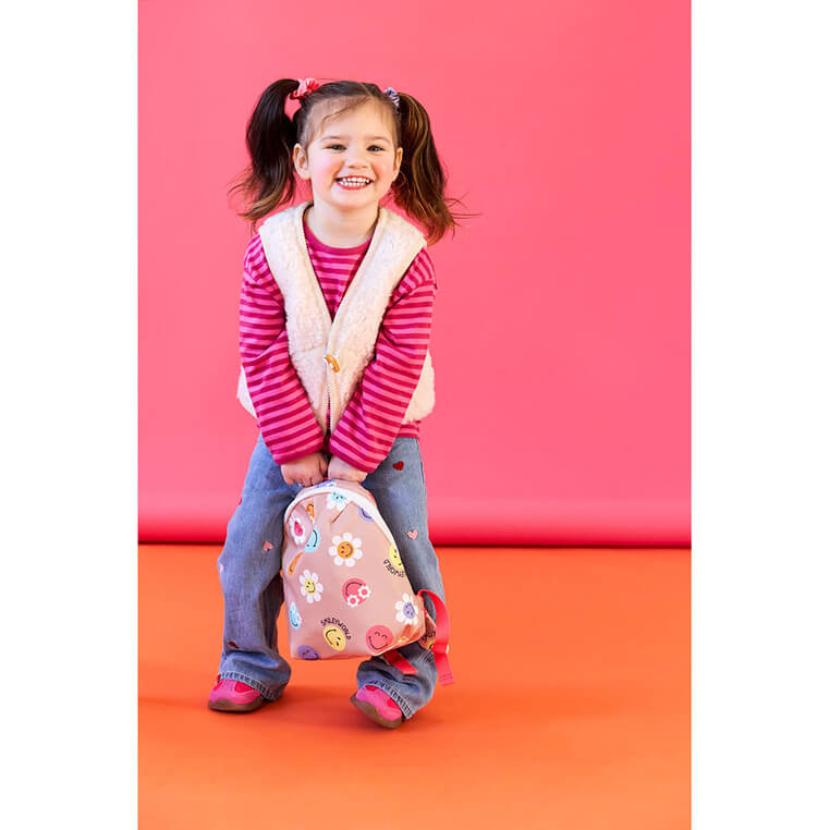 Plecak mini SmileyWorld® dusty rose / Lassig