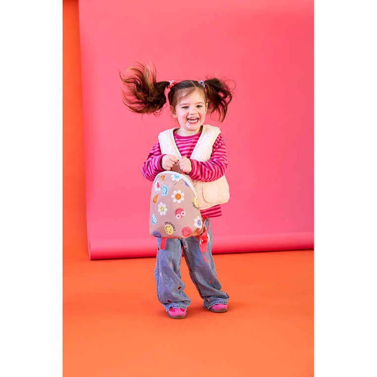 Plecak mini SmileyWorld® dusty rose / Lassig
