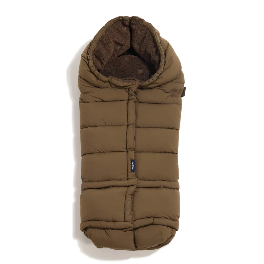 Śpiworek do wózka NORDIC Combo BROWN / La Millou