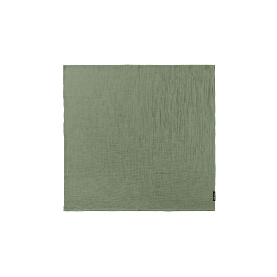 Otulacz bawełniany dla niemowląt 100×80 cm - zieleń safari / Lullalove