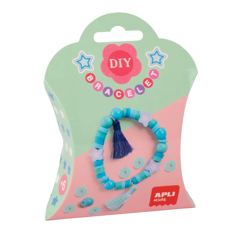 Zestaw do robienia bransoletek DIY - Gwiazda / Apli Kids