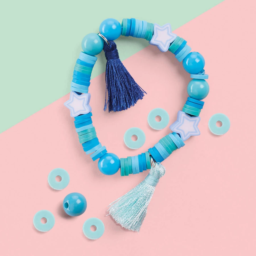 Zestaw do robienia bransoletek DIY - Gwiazda / Apli Kids
