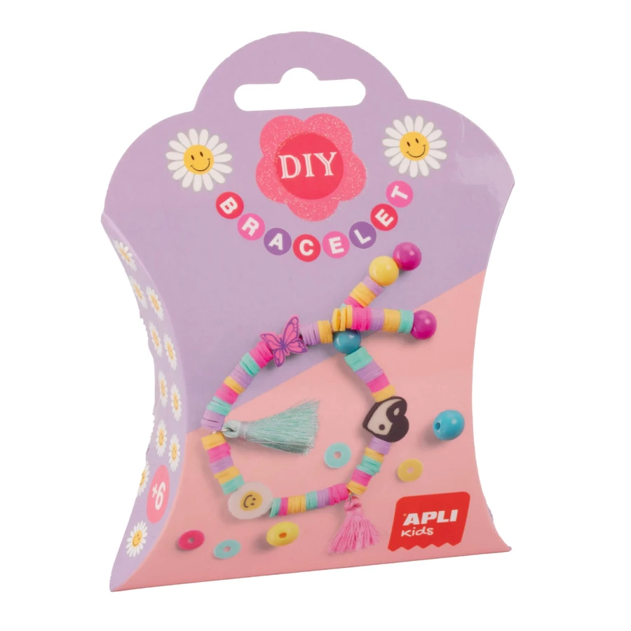 Zestaw do robienia bransoletek DIY - Stokrotka / Apli Kids