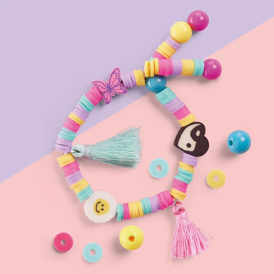 Zestaw do robienia bransoletek DIY - Stokrotka / Apli Kids