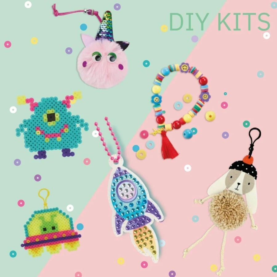 Zestaw do robienia bransoletek DIY - Kwiaty / Apli Kids