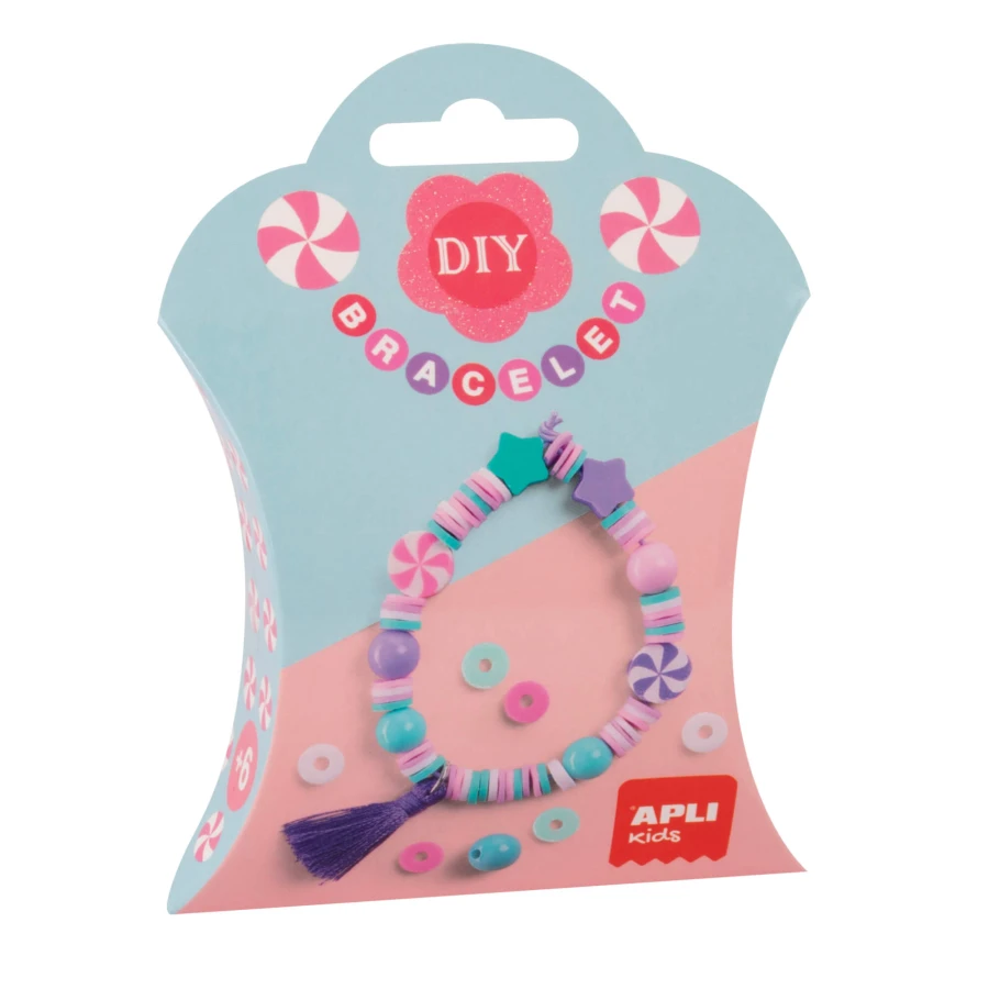 Zestaw do robienia bransoletek DIY - Słodycze / Apli Kids