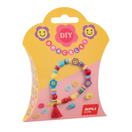 Zestaw do robienia bransoletek DIY - Uśmiech / Apli Kids