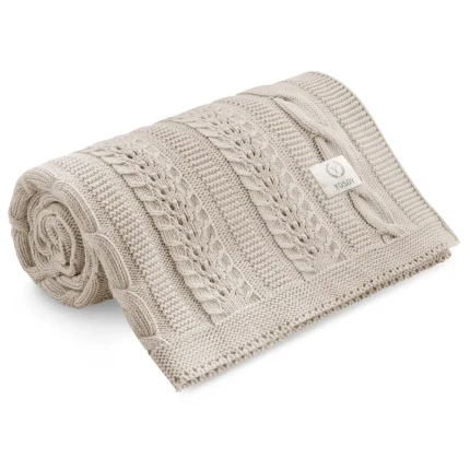 Koc bambusowy DREAMY - sunny beige / YOSOY