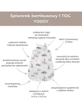 Śpiworek do spania 1 TOG - LITTLE SWAN / YOSOY
