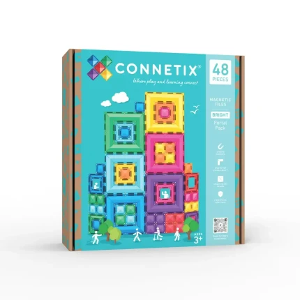 Klocki magnetyczne Bright Portal Pack 48el. / Connetix